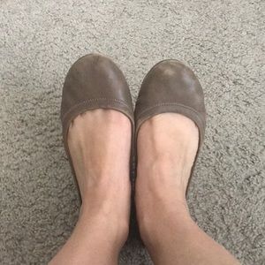 Nude Lucky Brand flats, so comfortable!